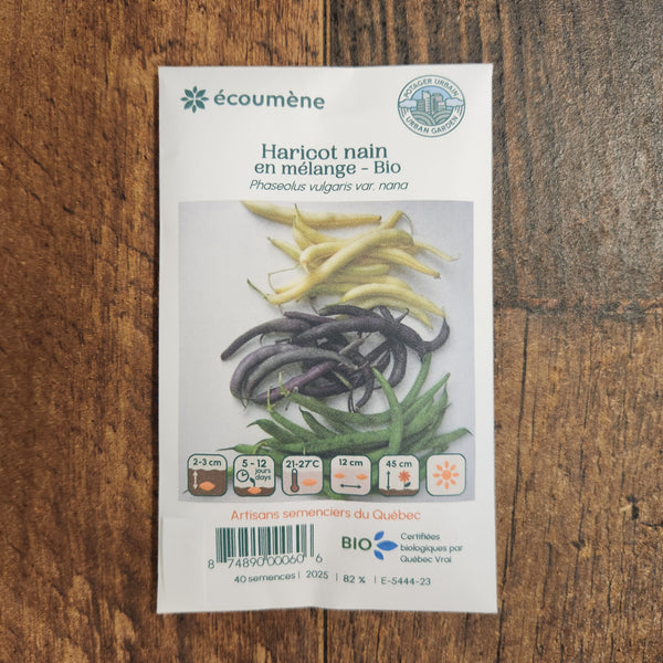 Organic Dwarf Bean Mix