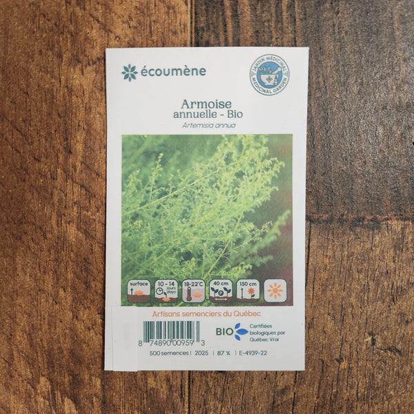 Organic annual mugwort