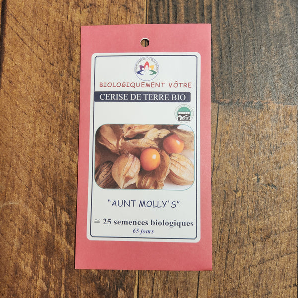 Organic ground cherry