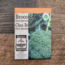 Organic 'Green Sprouting' Broccoli