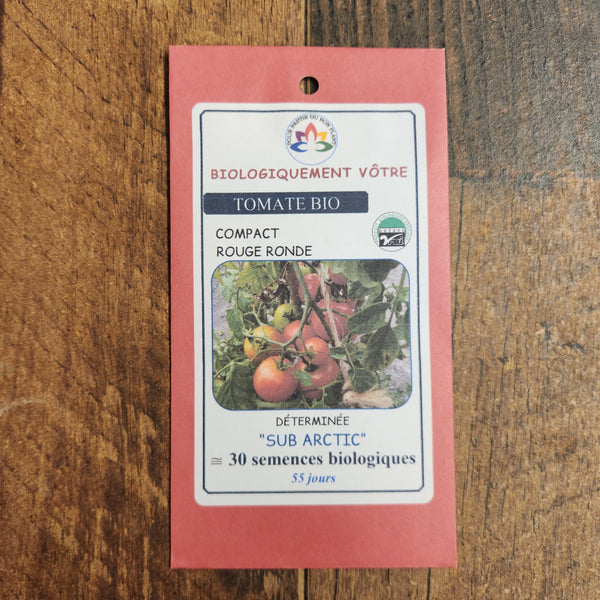 Organic 'Sub Arctic' Tomato