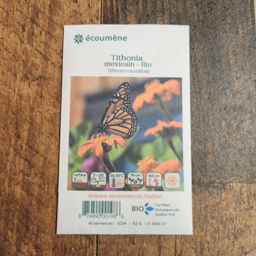 Tithonia Mexicain bio