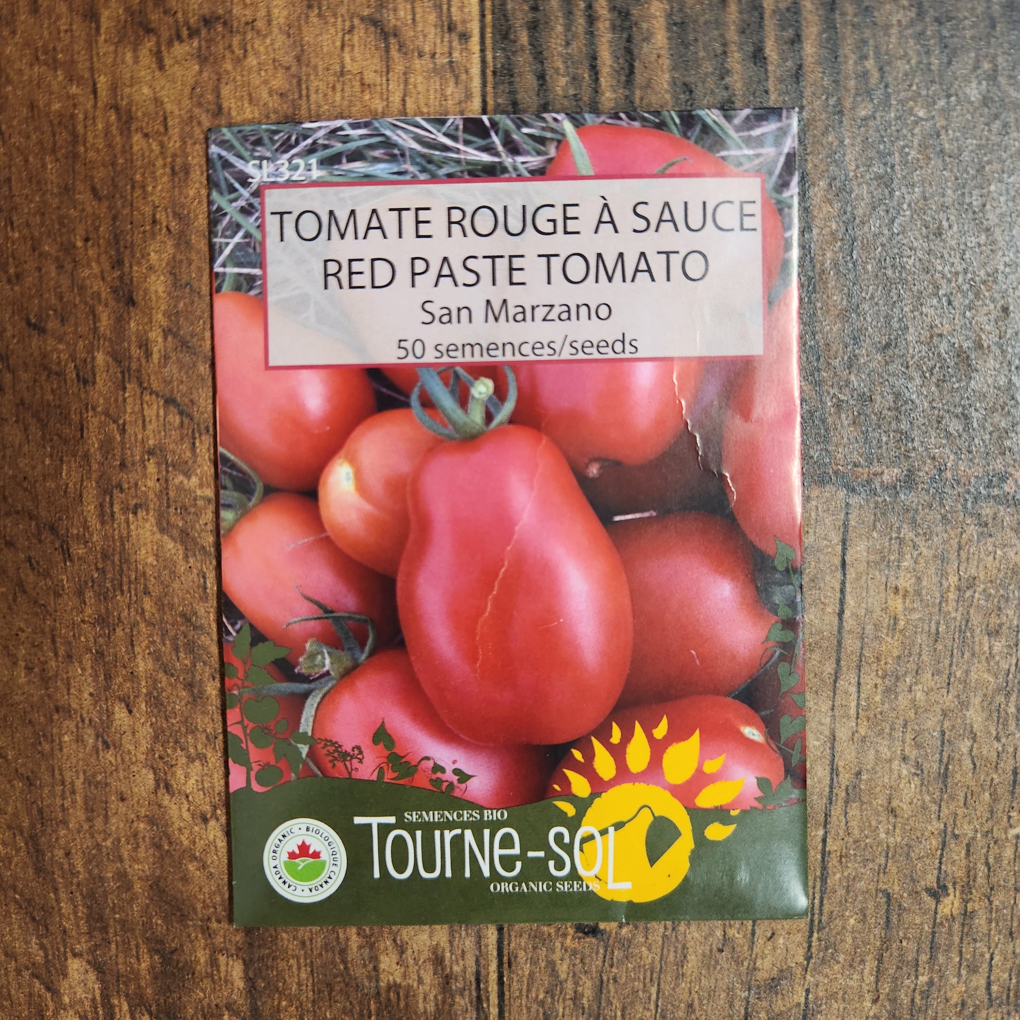 Tomate rouge à sauce ‘San Marzano’ (<em>Solanum lycopersicum</em>)
