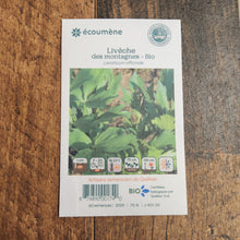 Organic mountain lovage