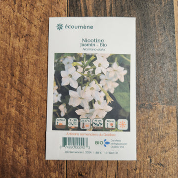 Nicotine Jasmin bio