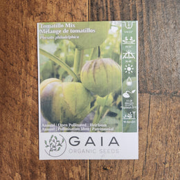 Tomatillo Mix Organic