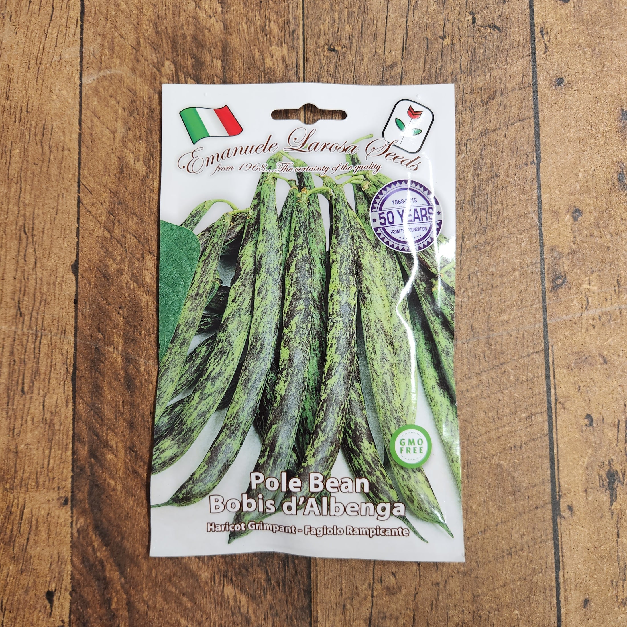 Pole bean 'Bobis d'Albenga'