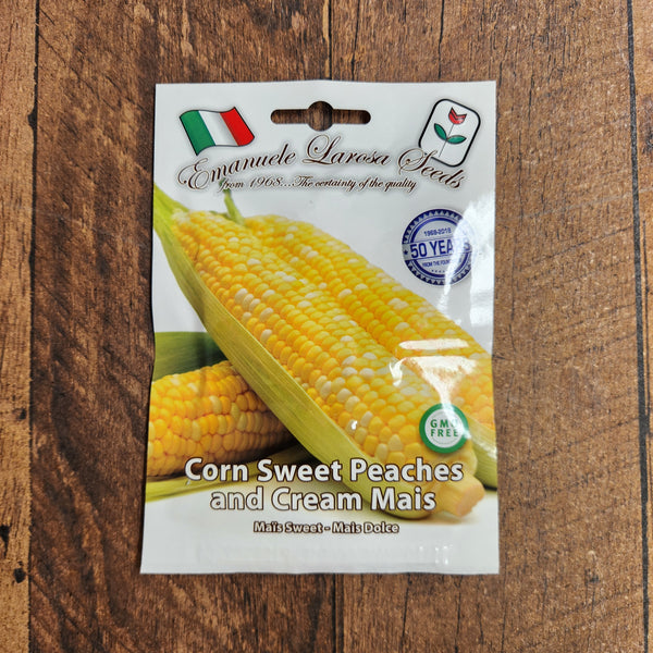 Sweet Corn 'Peaches and Cream' 