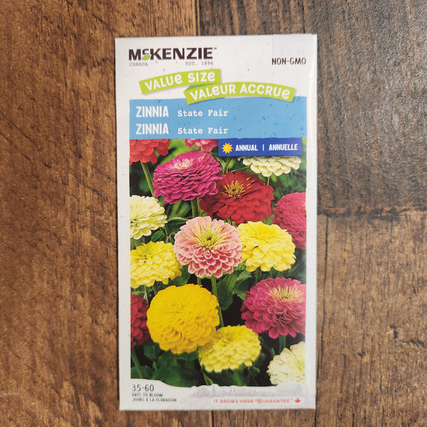 Zinnia mix 'State Fair'