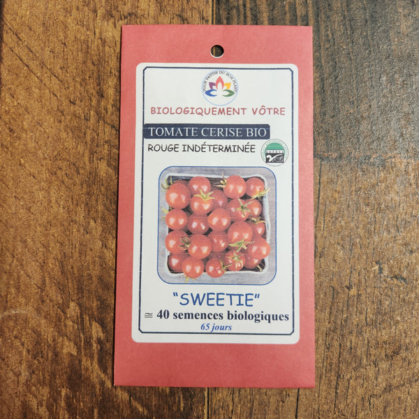 Organic 'Sweetie' red cherry tomato