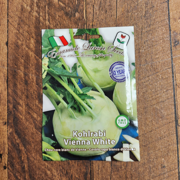Kohlrabi 'Vienna White'
