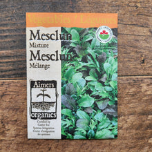 Organic mesclun mix