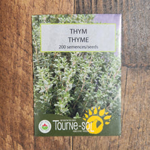 Thym (<em>Thymus vulgaris</em>)