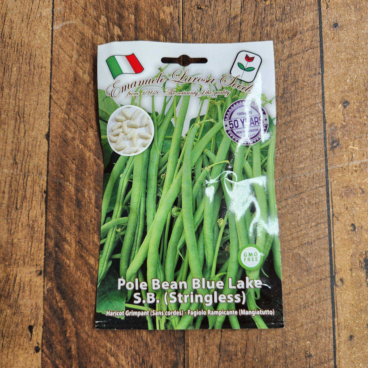 Pole bean 'Blue Lake SB - Stringless'
