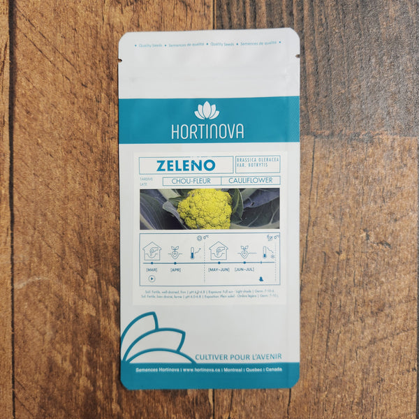 Green Cauliflower 'Zeleno'