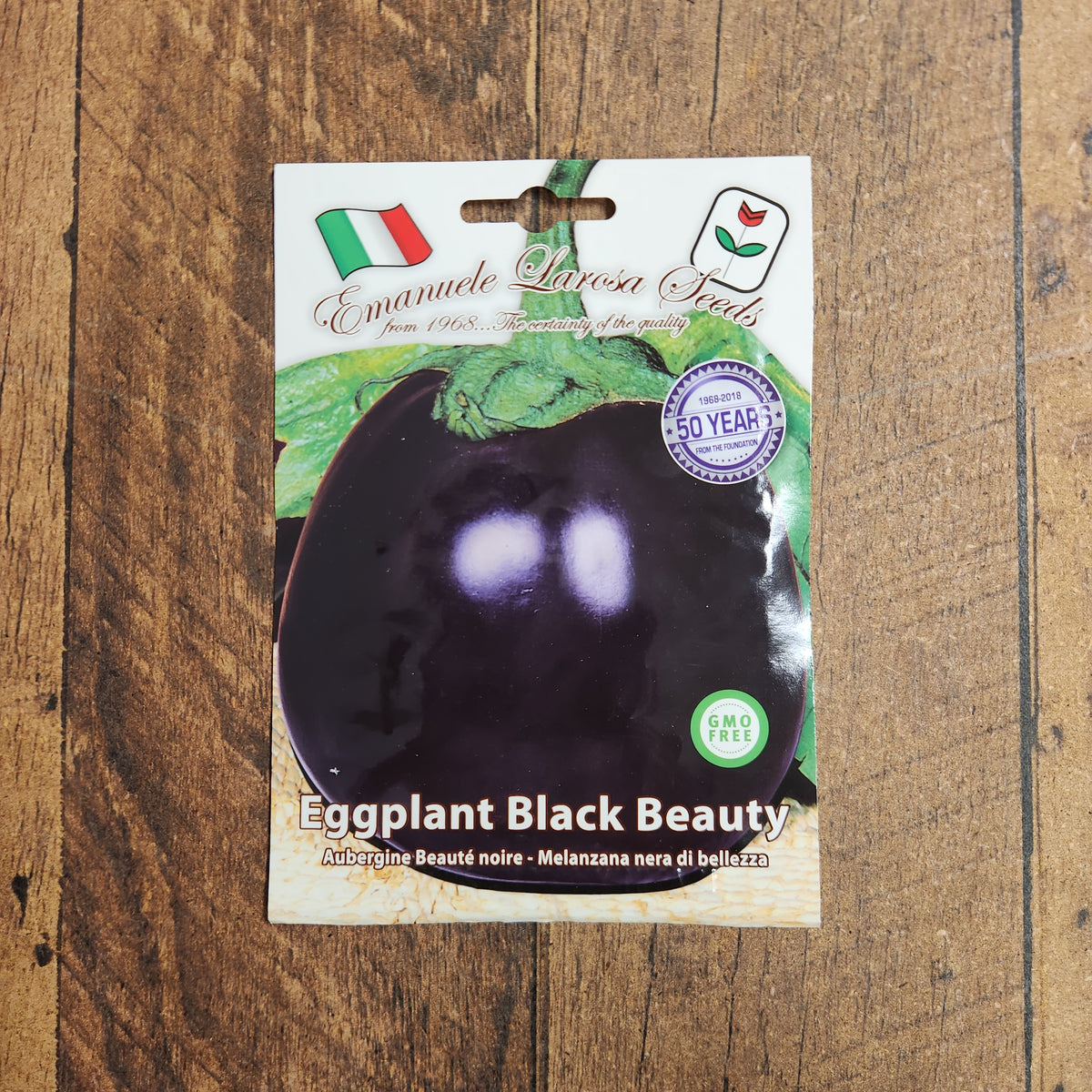 Semences Aubergine 'Black Beauty' (Solanum melongena)