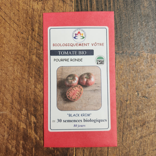 Organic 'Black Krim' Tomato
