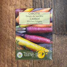 Organic 'Witch's Finger' Carrot