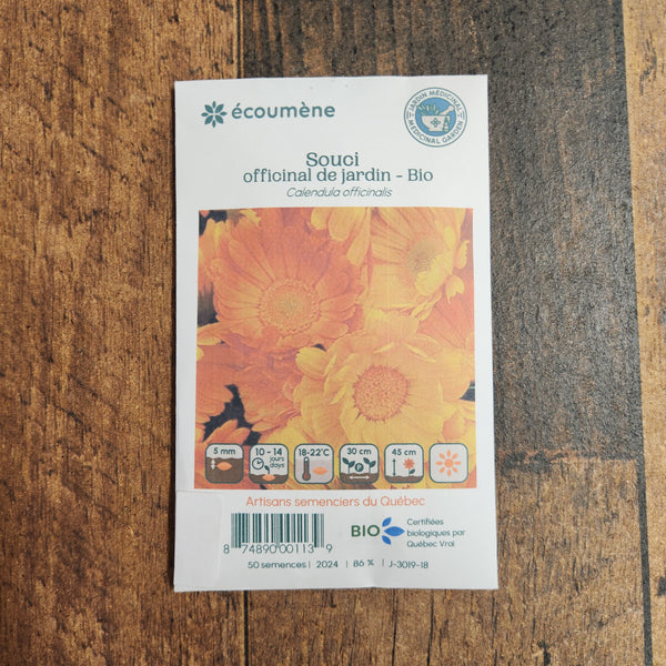 Souci officinal de Jardin bio