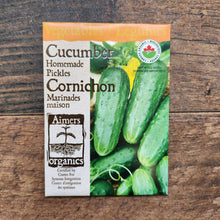 Organic pickling cucumber for homemade marinades
