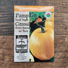 Organic 'Small Sugar' Pumpkin