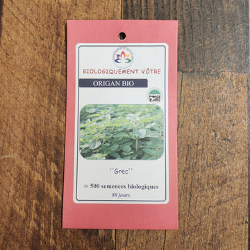 Origan grec bio