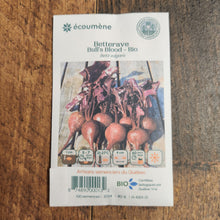 Organic 'Bull's Blood' Beetroot