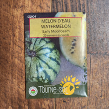 Organic 'Early Moonbeam' watermelon