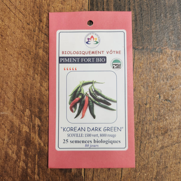 Organic Korean hot pepper