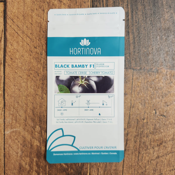 Cherry tomato 'Black Bamby F1'