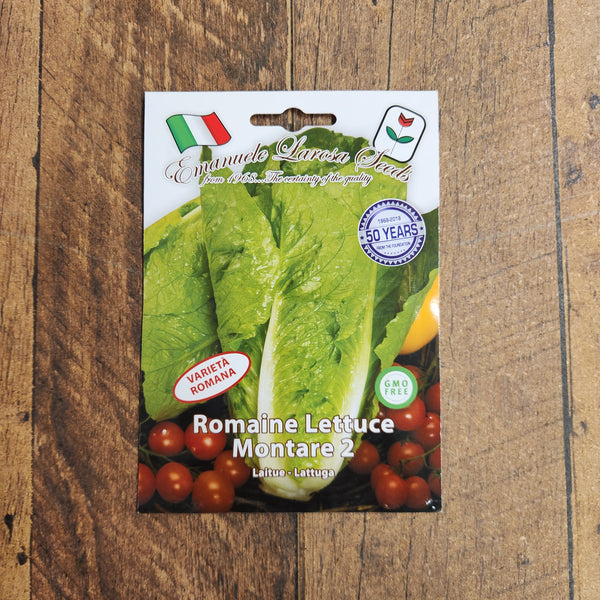 Romaine lettuce 'Lentissima Montare'