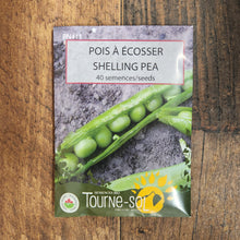 Organic shelling peas