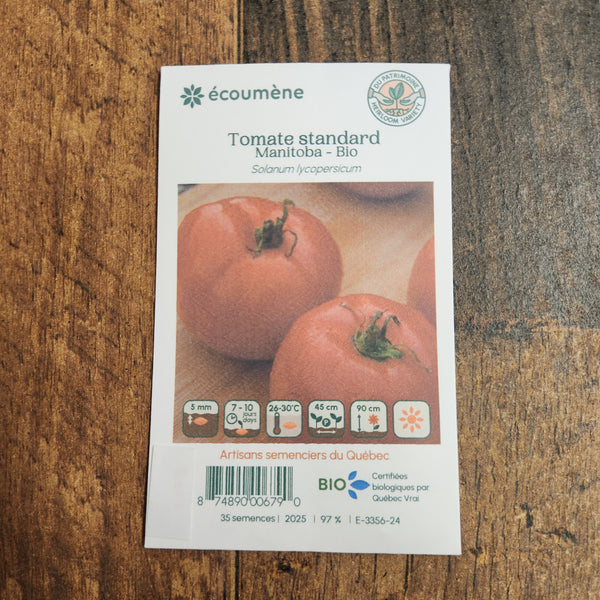 Organic 'Manitoba' Tomato