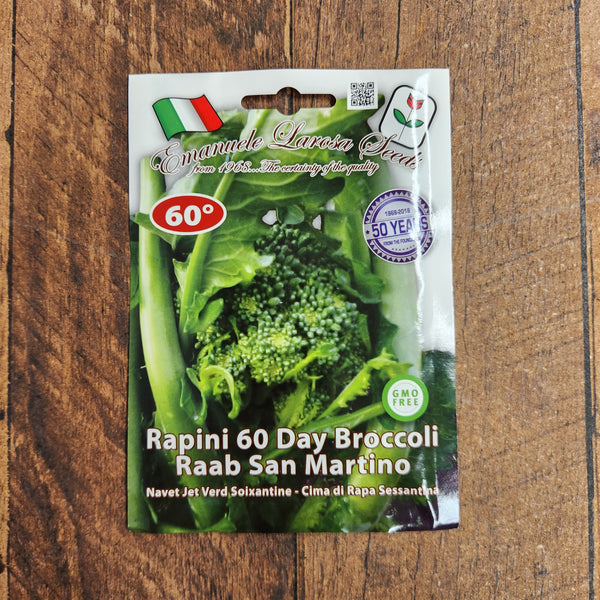 Rapini 'Broccoli Rabe Lecesse St.Martino' (60 days)