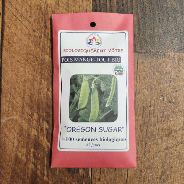 Organic 'Oregon Sugar' Snow Peas