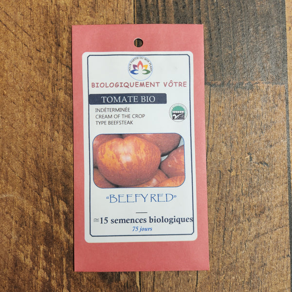 Tomato 'Beefy Red' organic