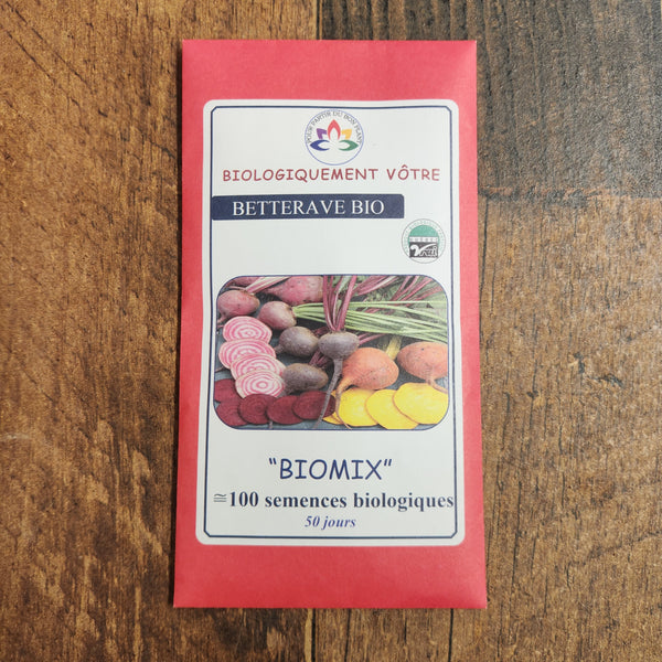 Organic 'Biomix' beetroot