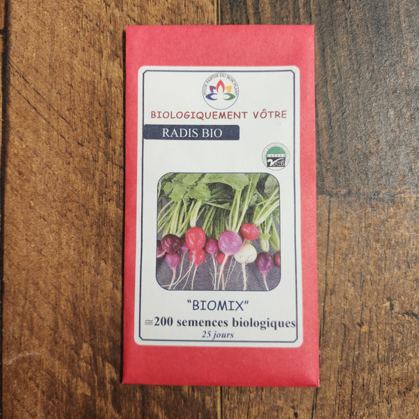 Radis 'Biomix' bio
