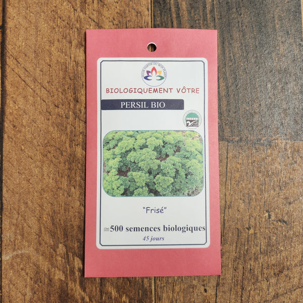 Organic curly parsley