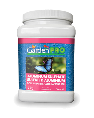 Garden Pro Sulfate d’aluminium — photo sur fond blanc