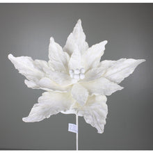 Tige de poinsettia décorative