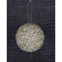 Boule décorative perlée