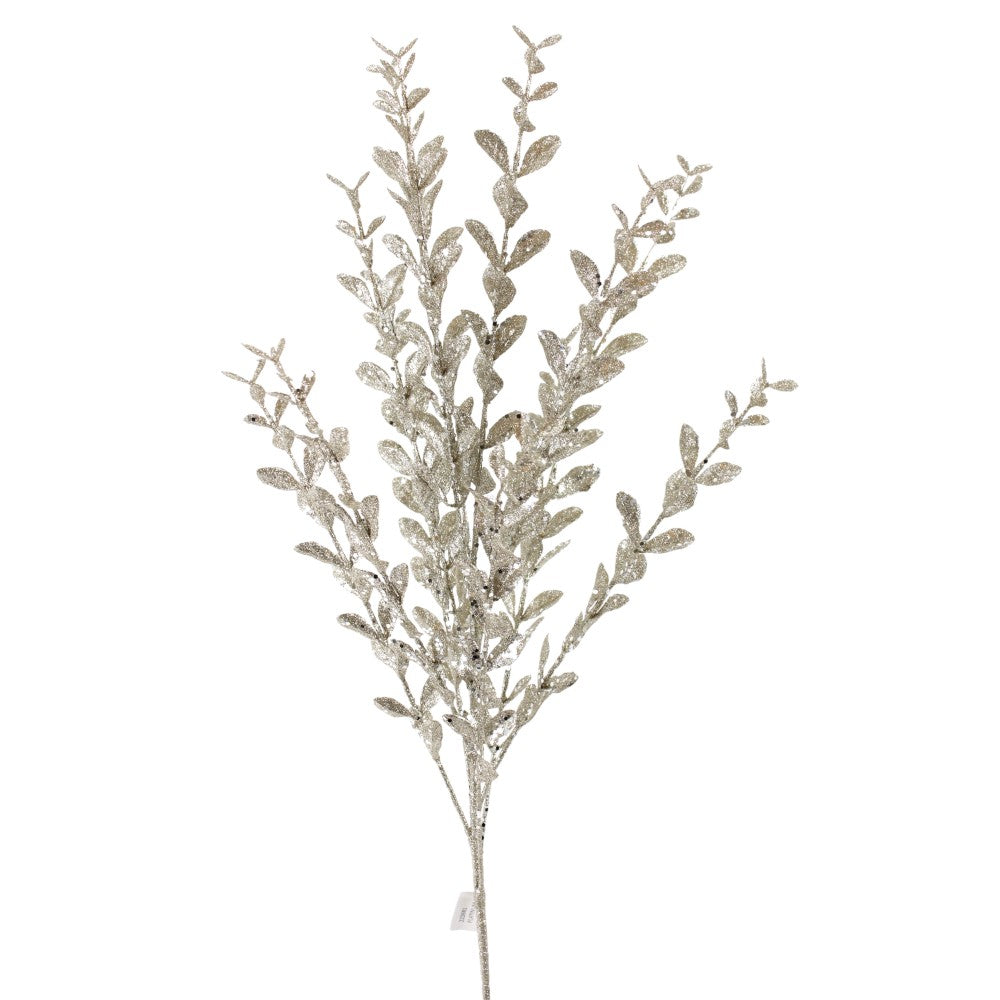 Bouquet de 12 tiges de buis scintillant