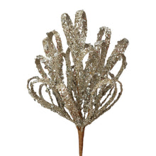 Tige à boucles scintillantes – Platine