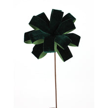 Tige de ruban en velours – Émeraude