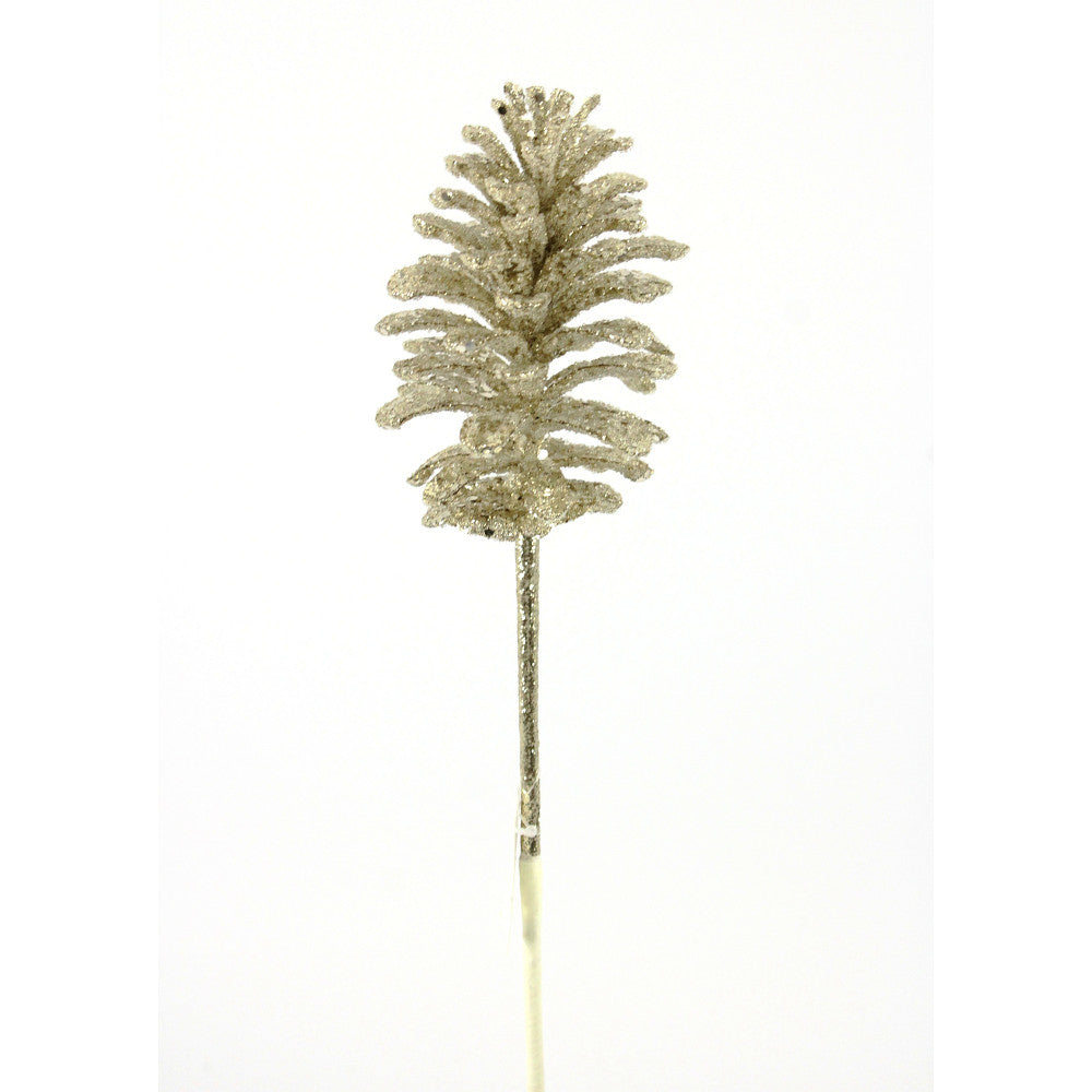 Tige de pomme de pin scintillante