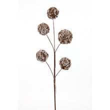 Tige de boules de neige – Brun