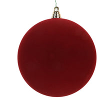Boule de Noël floquée — bordeaux