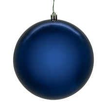Boule de Noël bleu nuit — fini brillant — sans joint