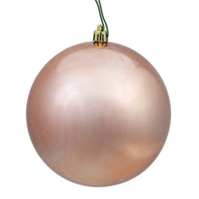 Boule de Noël or rose — fini brillant